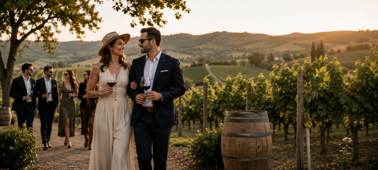 Scenic Vineyard Visits